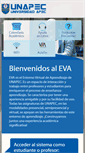 Mobile Screenshot of eva.unapec.edu.do