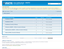 Tablet Screenshot of foro.unapec.edu.do