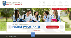 Desktop Screenshot of estudiantil.unapec.edu.do