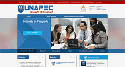 Desktop Screenshot of graduados.unapec.edu.do